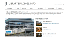 Desktop Screenshot of librarybuildings.info